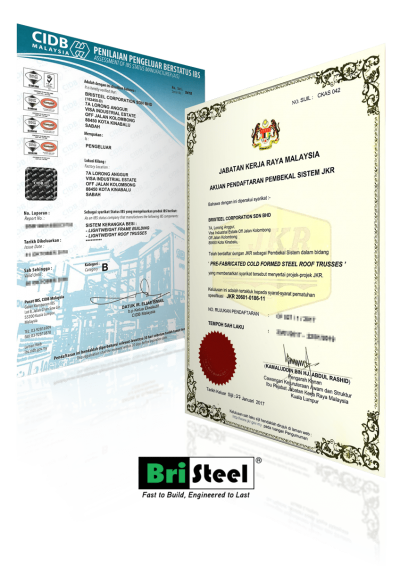 Bristeel Certification